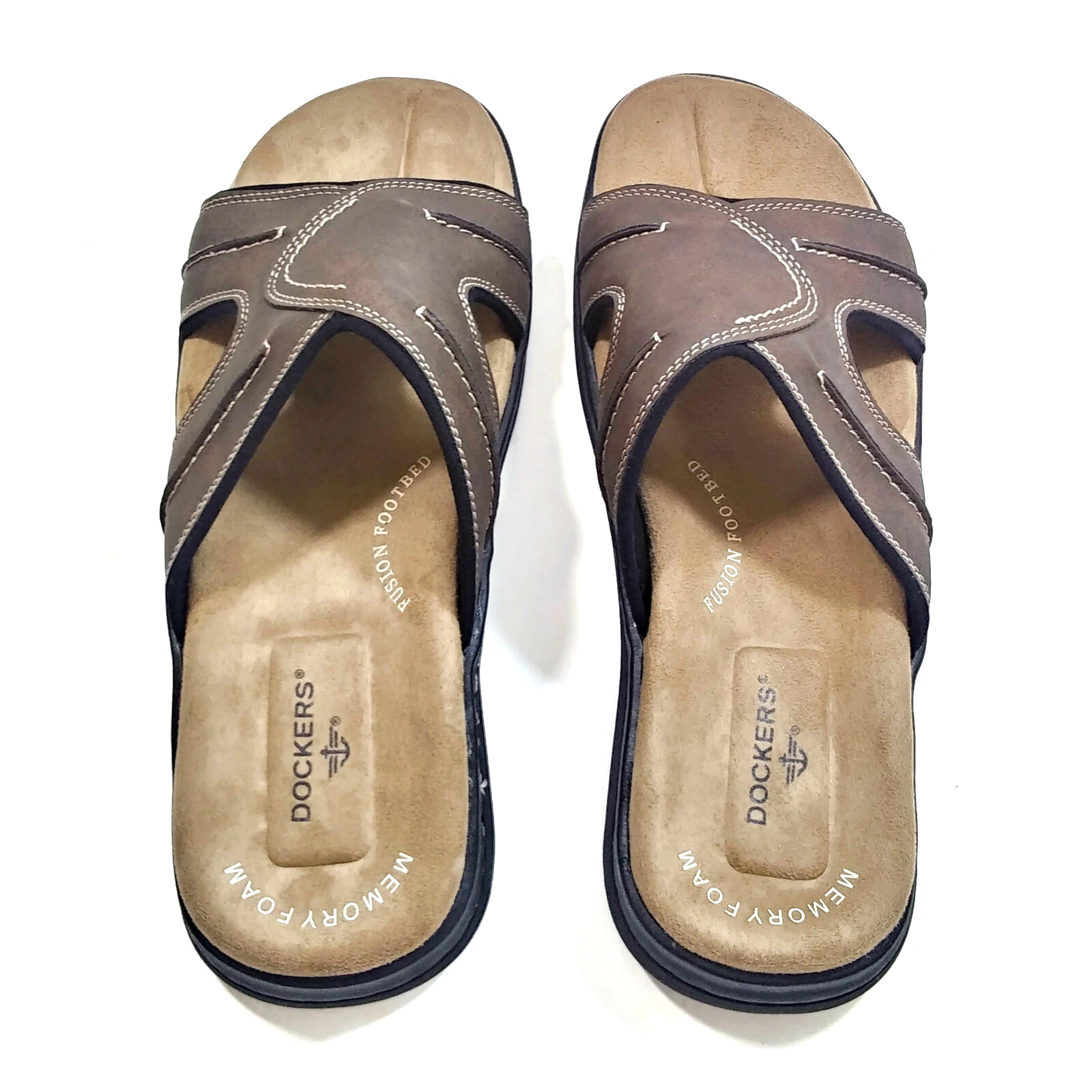 Dockers Men's Fashion Sunland Casual Comfort Outdoor Slip-on Slide Sandal Shoe