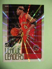 2020-21 Donruss Vince Carter All Time League Leaders #10- Red Laser Holo #53/99