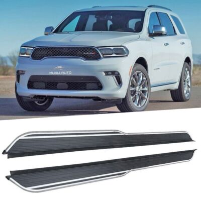 2Pcs Running Board Side Step Pedal Nerf Bar Fits for Durango 2018-2023