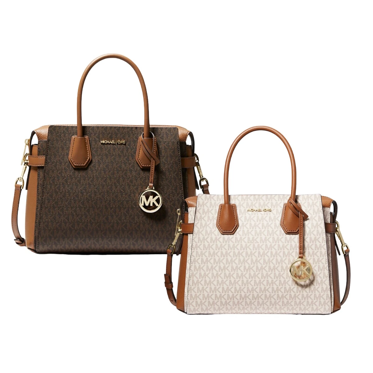 Mercer medium logo belted satchel sale