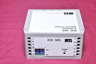 Mtl Icc 323 2-channel Millivolt Isolator