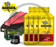 KIT/Tagliando Suzuki GSR 600 2006/2010 Bardahl XTC 10W40 filtro olio aria HIFLO 