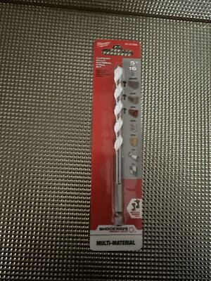 Milwaukee 5/16  x 4  x 6  SHOCKWAVE Multi-Material Carbide Drill Bit, 48-20-8888
