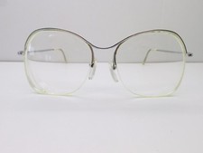 Logo Paris 110 EYEGLASSES FRAMES 51-16-130 Silver Half Rimless TV6 35623