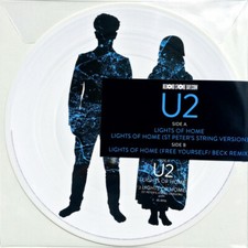 U2 LIGHTS OF HOME VINILE EP 12" PICTURE DISC RECORD STORE DAY 2018 21 APRILE