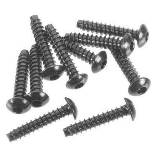 Axial Innensechskant Gewindebohrer Knopfkopf M3x15mm schwarz (10) AXIAXA0437 - Bild 1 von 1
