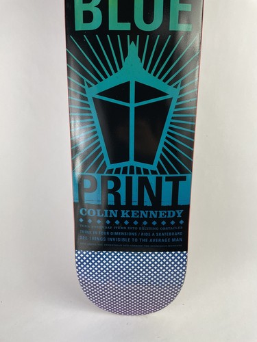 BLUEPRINT skateboards deck 8" RARE quality Colin Kennedy Pachinko - Picture 3 of 4