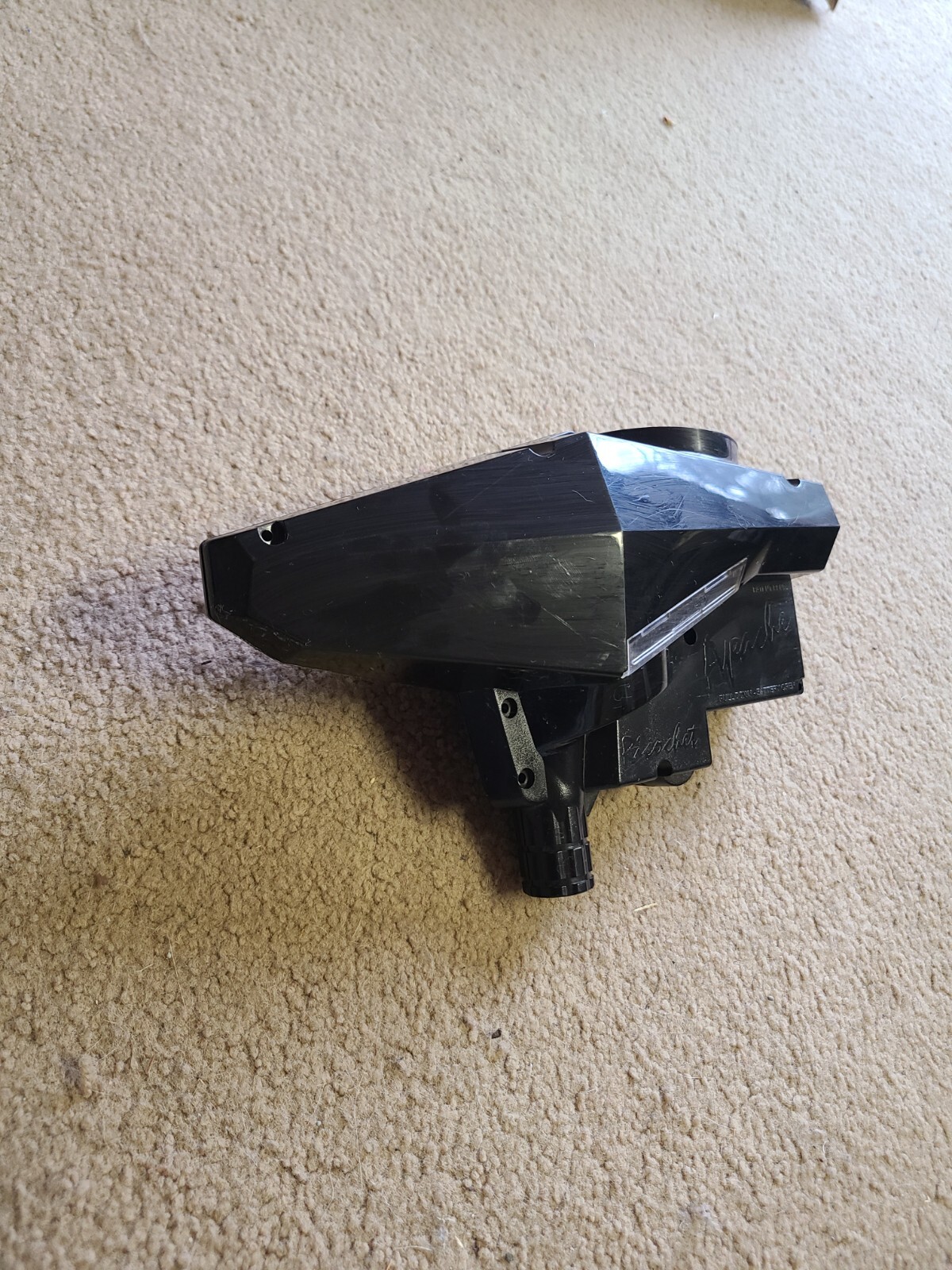 Ricochet Alpache paintball loader shell black electronic hopper case eBay