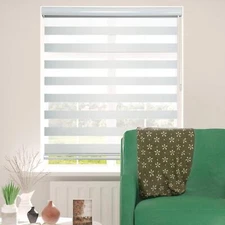 ShadesU Custom Size Zebra Blind Blinds for Windows Privacy Light Filtering