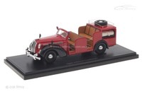 Opel Admiral Feuerwehr 1938 Rot/Schwarz Autocult 1:43 12016