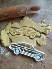 NEU Ford Escort MK2 Ausstecher Form  Ausstechform Auto Cutter Salzteig