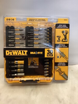 DeWalt Maxfit 30-Piece Screwdriving Bit Set Impact Rated with Case DWAMF30