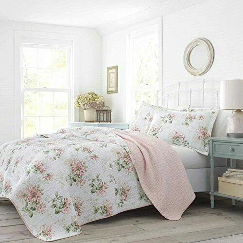 Laura Ashley Pink Quilts, Bedspreads & Coverlets for sale | eBay