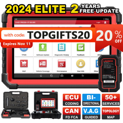 2025 LAUNCH X431 PRO3S+ V 5.0 Car OBD2 Scanner Diagnostic Tool Coding TPMS