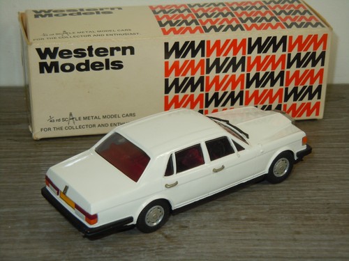 1981 Rolls Royce Silver Spirit - Western Models WP105 - 1:43 in Box *61982 - Bild 3 von 5