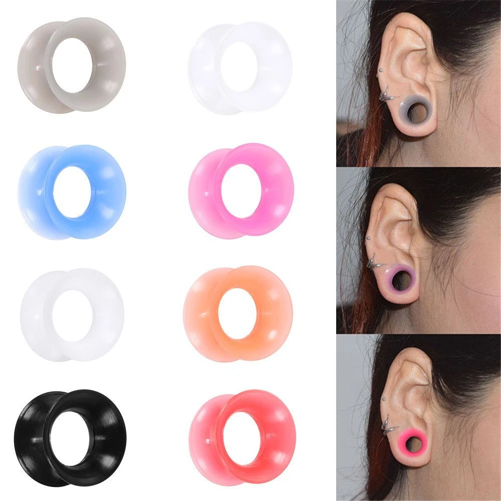 Jewelry Silicone Accessories Ear Plugs Ear Expander Earring Gauge