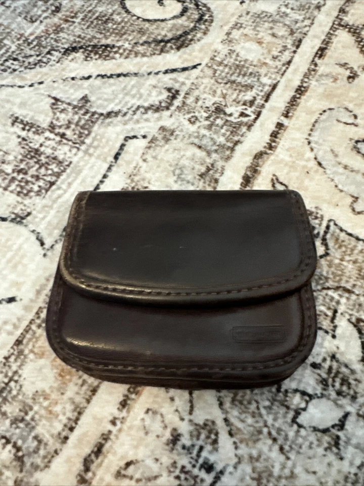 Paquete de cintura Coach vintage bolso cinturón riñonera bolsa de bolsillo cuero tostado británico Foto 2 de 4