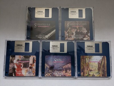 5 x Disks Konvolut - Yamaha PSR 5700 Begleitung Custom Styles Sammlung 