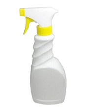 2PK 12 Oz Capacity Trigger Sprayer Bottles 3.5"x2.5"x7.5"