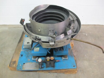 FMC Syntron Stainless Steel Vibratory Bowl Feeder Autofeed S15CFU 115 V 15 Amp