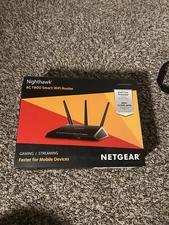 NETGEAR Nighthawk Smart Wi-Fi5 Router (R6900-200NAS) - AC1900 Gaming, Streaming