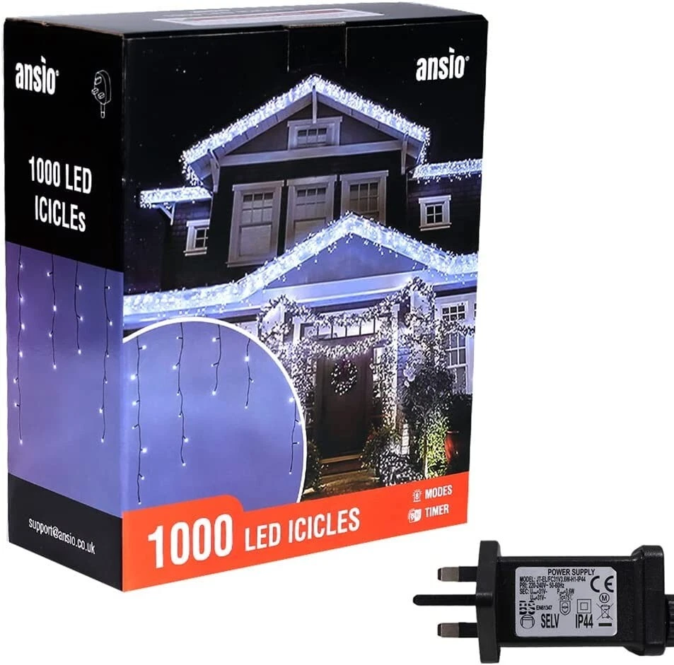 Ansio 2024 icicle lights