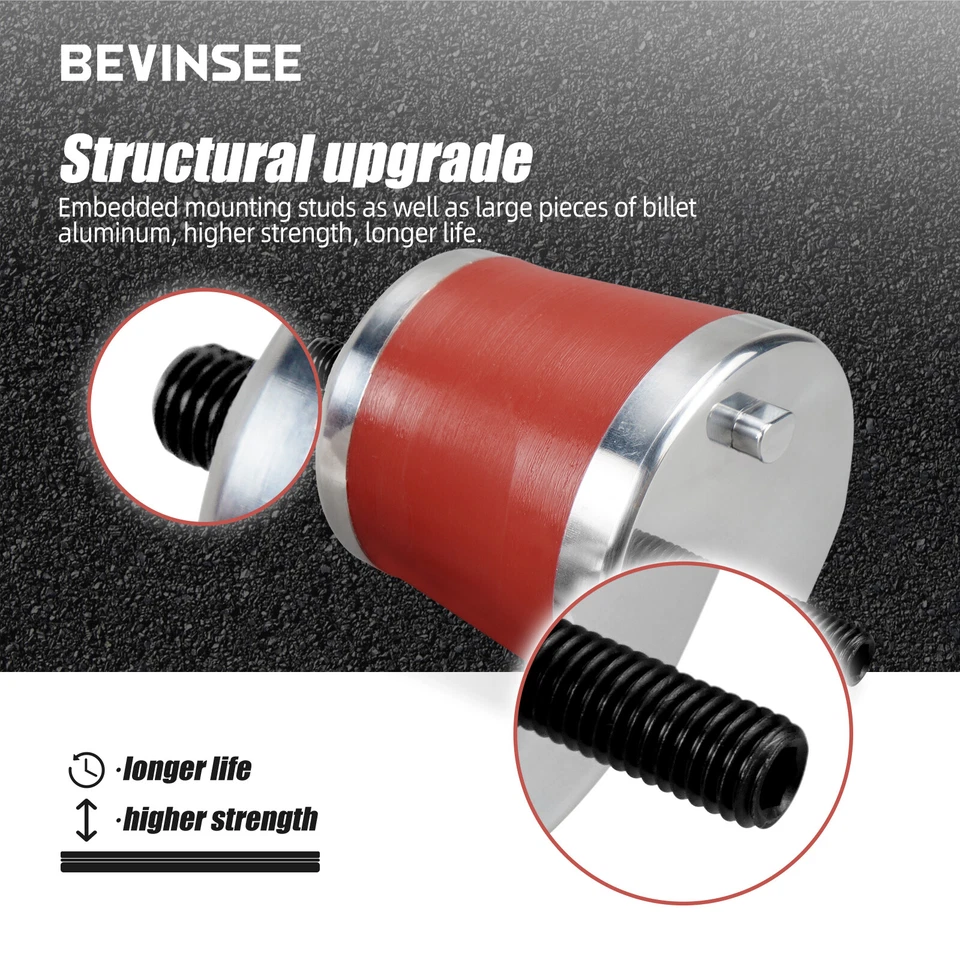 Bujes de poliuratano 80A para BMW Z3 M3 1996-2002 soportes de motor Racing 2X Foto 3 de 4