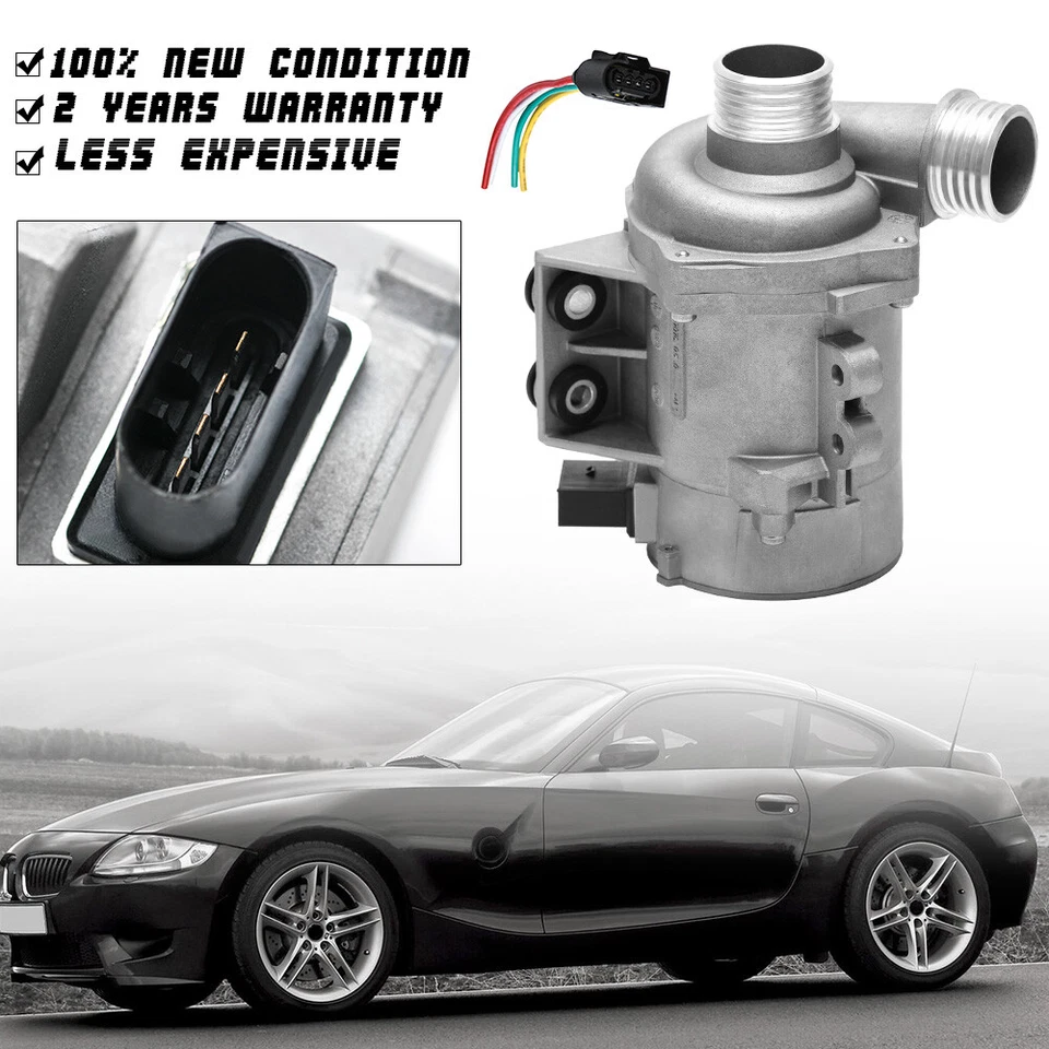 Bomba de agua con termostato y perno para BMW 325i 07-12 2006 BMW 328i 07-10 BMW X3 Foto 2 de 4