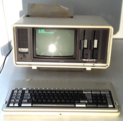 WORKING 1982 Panasonic Sr. Partner RL-H7000W Portable IBM-PC