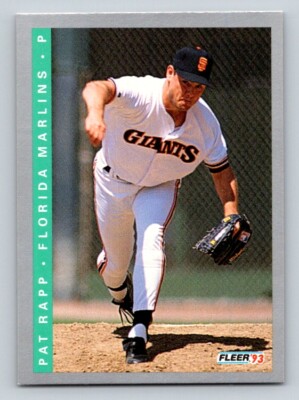 Pat Rapp 1993 Fleer #429 Florida Marlins RC | eBay