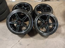 19" + 20" Chevy Corvette C8 OEM 14007 14008 wheels rims tires MICHELIN