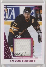 2017-18 Leaf 1990 Design Materials Magenta Ray Bourque Raymond #BM-32 HOF 1q2
