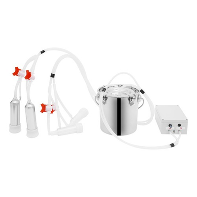 #ad Electric Cow Milking Machine 10L Pulsation Vacuum Pump Milker Milking Machine $179.99