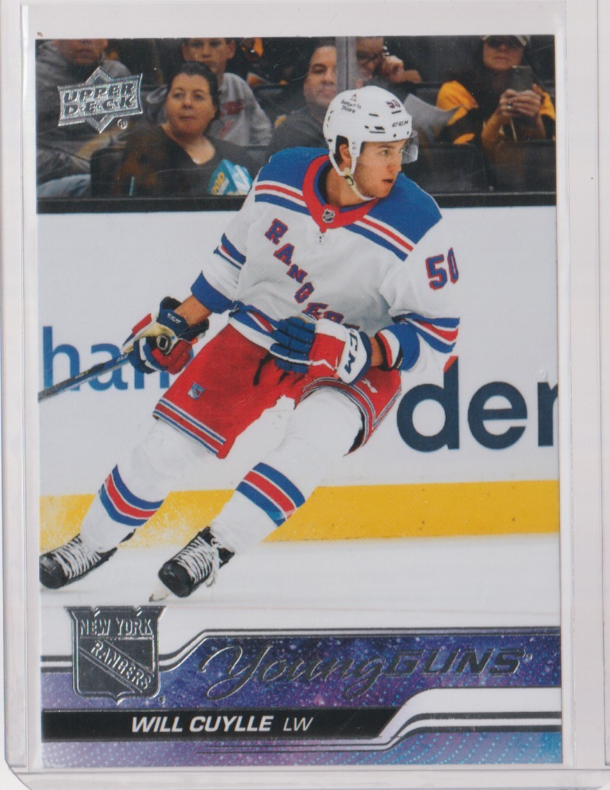 2023-24 Upper Deck Will Cuylle Young Guns #213 UD Series 1 Rookie