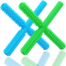 X Hollow Chew Tubes Sensory Chew Toys for Autistic Children 2 Pack , Alt. to Che