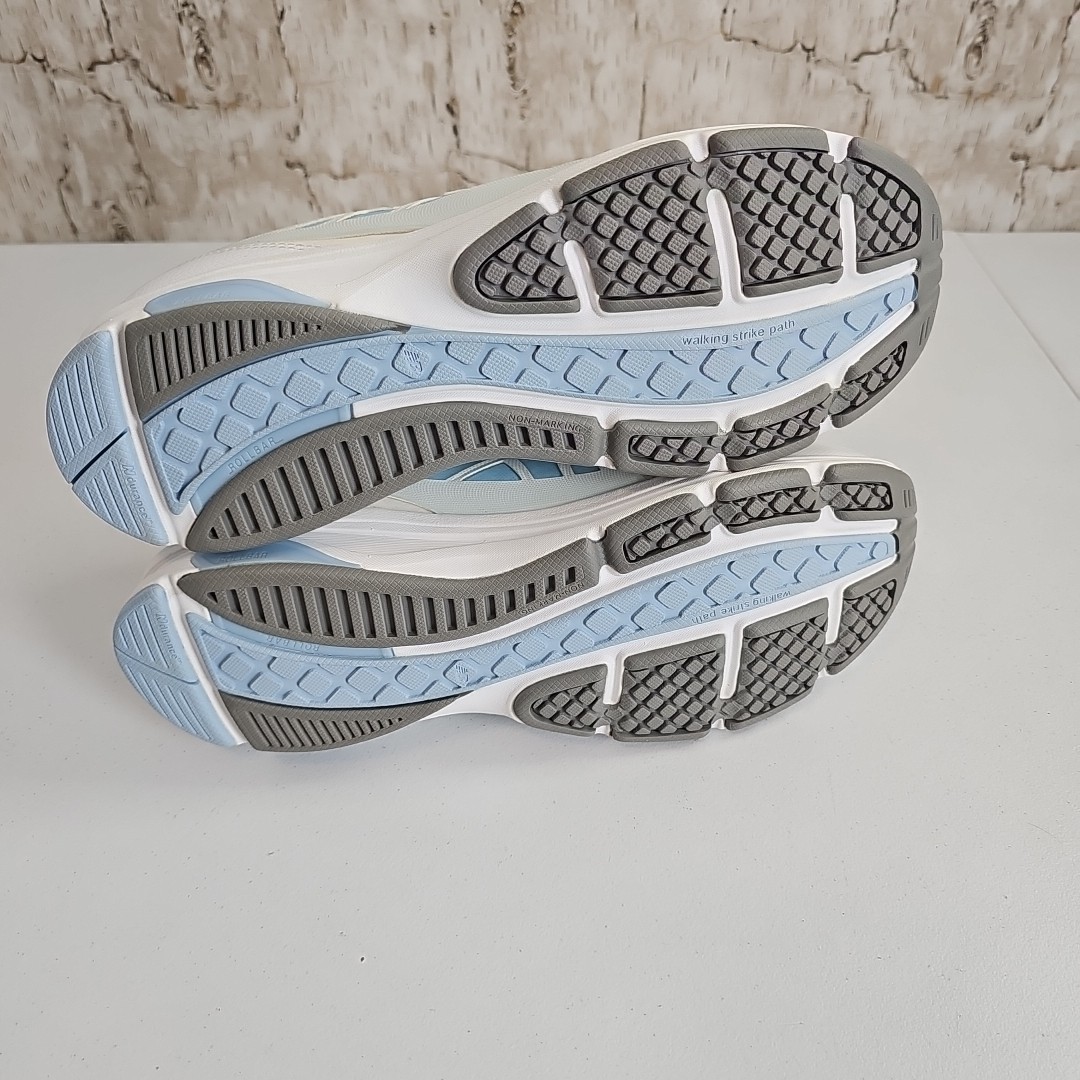 New Balance 847v2 Abzorb Women's Walking Shoes Size 12 B WW847WT2 White & Blue  thumbnail 9