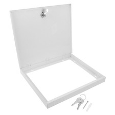  Hollow Lockable Protective Cover Electrical Box Plates Breaker Outlet Faceplate