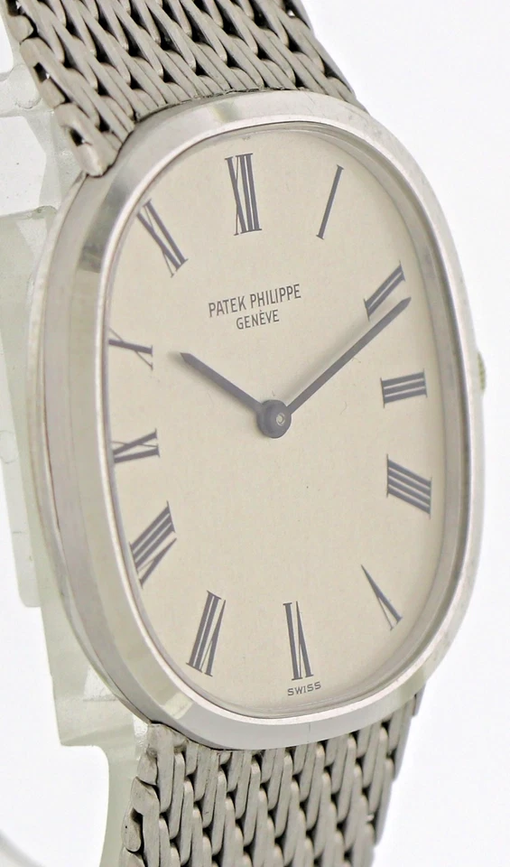 Patek Philippe Golden Elipse Vintage Uhr Ref.3548 1 Kal. 23-300 750/18k Weißgold - Bild 3 von 4