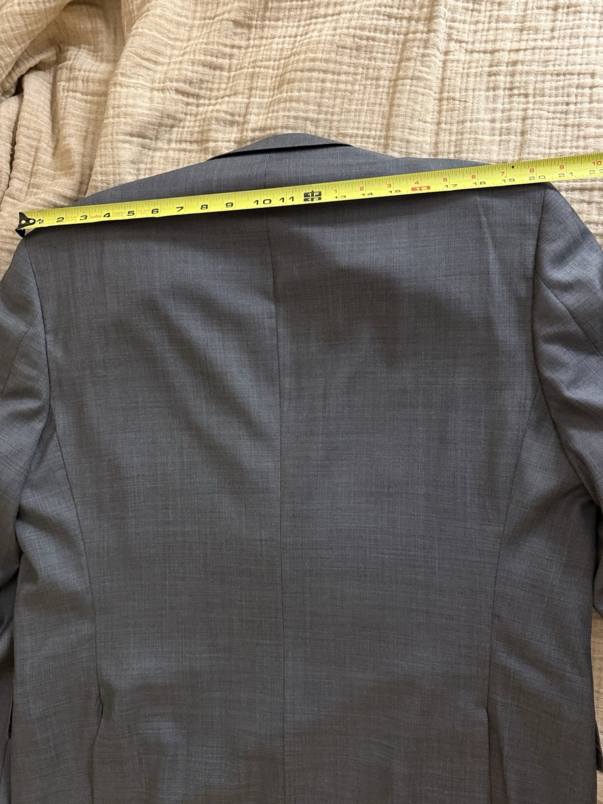 Peter Millar Gray Notch Lapel Two-Button Men's Su… - image 11