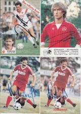 1. FC Nürnberg 8 alte Autogrammkarten Werbekarten ab 80er Jahre
