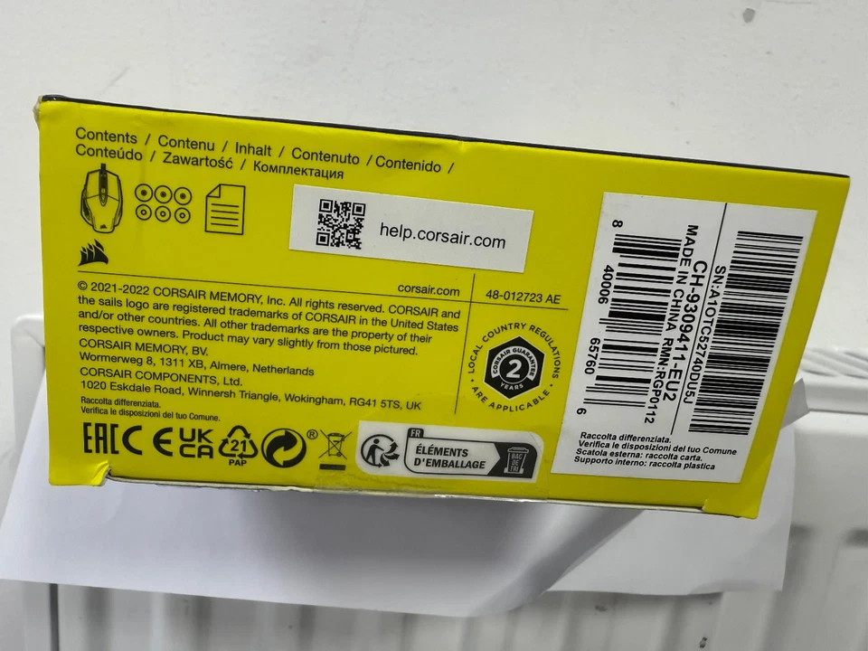 Corsair M65 RGB ULTRA Mouse Gaming Right-hand USB Type-A Optical 26000 DPI BNIB - Image 4 of 4