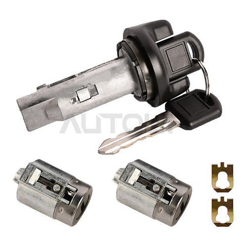 Ignition Switch & 2 Door Lock Set SAME KEYS MATCHED for Chevy GMC C/K Suburban - Picture 8 of 9