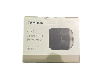 Tamron SP 35mm f/1.8 Di VC USD Lens for Canon EF   Black