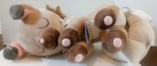 Pokemon Jazwares Sleeping Rockruff Plush Doll...