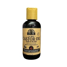 Okay For Men Castor Oil Hair Beard Growth Strengthening Moisturizing 4oz