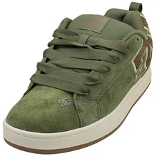 DC Shoes Court Graffik Se Mens Skate Sneakers in Olive