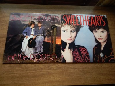 2 LPs-SWEETHEARTS OF THE RODEO-Hey Doll Baby, Satisfy You, Blue to the Bone