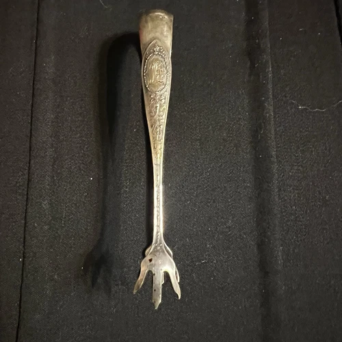 1907 Antique WHITING "Adam" Sterling Silver 4" Sugar Cubes Tong 23gr