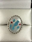 Vintage Zuni Sterling  Silver Ring