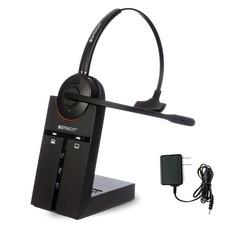 Wireless Headset  Single Ear USB/DECT Combo Headset with Mic - Noise Cancell...
